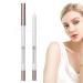 Whnbuij Long-lasting eyeliner women's pencil eyeliner | Quick-drying eyeliner pencil | Waterproof eyeliner pen with natural highlighter white eyeliner pencil makeup