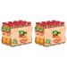Fuze Tea Peach Hibiscus - refreshing fusion of tea juice and herbs with a combination of peach and hibiscus - tea from sustainable cultivation - disposable bottles (12 x 400 ml) (pack of 2) 400 ml (pack of 24) Single