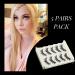 Okdeals 5 Pairs Japanese Style 3D Fluffy Spiky Eyelashes - Little Devil Cosplay Anime Lashes for Natural Beauty Look - Buy Online on GoSupps.com