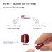 Mervf Medium Purple Ballerina Coffin Press-on Nails - 24pcs Luxury Glossy Acrylic Fake Nails for Women - Buy Online on GoSupps.com
