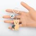 Ensianth Dog Keychain | Perfect Gifts for Dog Lovers | Puppy Paw Print Keyring for Dog Owners - Buy Online on GoSupps.com