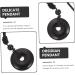 Fomiyes 4-Piece Necklace Set - Safety Buckle Party Accessories | Obsidian & Coin Chain for Men & Women | Elegant Crystal Decorations from China - Buy Online on GoSupps.com