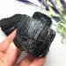 Crystal Decoration 1 Piece Natural Black Tourmaline Crystal Rough Specimen Crystal Rock Stone Gem Raw Home Decoration ERTEYIN