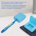 UV Toothbrush Sanitizer Case Toothbrush Sterilizer Holder Portable Wall-Mounted Ultraviolet Toothbrush Head Sterilizer UV Disinfection Case(Blue) - Buy Online on GoSupps.com