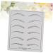 Housoutil 6 Pcs Eyebrow Microblading Skin Eyebrow Training Skin Practice Skin - Buy Online on GoSupps.com