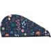 Colorful Flowers Microfiber Hair Towel | Soft & Super Absorbent Hair Wrap for Long Curly & Thick Hair | Quick Dry Coral Velvet Cap for Women - Buy Online on GoSupps.com