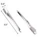 Hedume 200 Pack Rustproof Metal Duck Bill Hair Clips for Salon and DIY Accessories - Buy Online on GoSupps.com