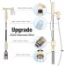 Bedee 6-in-1 Aquarium Gravel Cleaner & Siphon Filter Set - Adjustable Flow Control, DC 12V 18W - Beige - Buy Online on GoSupps.com