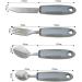 Yuflen 4 Party Easy Grip Cutlery Set | Ideal Eating Aid for Disabled Arthritis Parkinson s & Tremors | Slide-Resistant Handles for Comfort - Buy Online on GoSupps.com