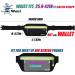 USHAKE Slim Running Belt - Bounce Free Fitness Waist Pouch for iPhone & Samsung - Black - Buy Online on GoSupps.com