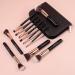 SIXPLUS 11Pcs Makeup Brushes Set Professional with Case - Royal Golden Brushes for Foundation, Powder, Concealer, Eyeshadow, Blush - Portable Storage Bag & Guide Included - Best Make Up Brush Kit Gift for Women - Buy Online on GoSupps.com