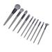 Zetiling 10pcs Soft Makeup Brushes Set Synthetic Kabuki Brushes for Blending Contouring & Blush | Perfect Gift with Mesh Bag - Buy Online on GoSupps.com
