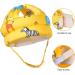 Umtiti Baby Adjustable Helmet with Knee Pads & Socks for Crawling and Walking - Zoo Yellow (Set of 3) - Buy Online on GoSupps.com