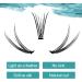 Individual Cluster Lashes C Curl 0.10mm 13mm 120Pcs | Soft 3D Effect DIY Eyelash Extensions - RR-13mm Clusters-YW-0.10-C - Buy Online on GoSupps.com
