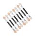 Beavorty Eyeshadow Brush 20pcs Latex Eye Shadow Stick Make up Sponges for Face Disposable Makeup Makeup Applicators Eye Makeup