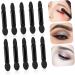 Housoutil 200 pcs Makeup Shadow Sponge Eyeshadow Brush Eye Tipped Black Double-ended Mx2pcs Blackx2pcs - Buy Online on GoSupps.com