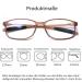 DOOViC Blue Light Filter Reading Glasses for Unisex TR259-C | Matte Brown 1.75x | Choose from 9 Colors - Shop Now! - Buy Online on GoSupps.com