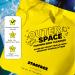 Starface Outer Space Foaming Body Cleanser - 8oz | Daily Body Wash for Acne-Prone Skin with Exfoliating AHAs and Calming Cica - Buy Online on GoSupps.com
