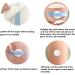 Waterproof Sensor Covers 55 Pack for Libre 1/2/3 | Freestyle Adhesive Patches Transparent Tape | Long Lasting | HECHUAN - Buy Online on GoSupps.com
