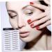 BIUDECO Authentic Eyebrows 4pcs Eyebrow Stickers Waterproof Makeup Eyebrow Transfers Stickers Eyebrow Tool Applique 4d Cosmetic 21x15cm Brown - Buy Online on GoSupps.com