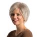 Short Gold Wavy Synthetic Wig for Women - Curly Brazilian Cosplay Hair | 50s 60s 70s 80s Style - Buy Online on GoSupps.com