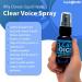 Clear Voice Vocal Throat Spray - Singing Ease & Voice Clarity, Fast Acting Herbal Oral Remedy for Singers, Speakers, Performers - Soothing Dampener, Moisturizer Relief, USA Made (Fresh Mint, 3 Pack) Fresh Mint 1 Fl Oz (Pack  - Buy Online on GoSupps.com