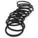 Dofash 30 Pcs Hair Elastic Tendrils - Ponytail Holders & Headbands for Thick Curly Hair - Hair Accessories for Women & Girls (Black) - Buy Online on GoSupps.com