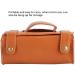 Portable Professional Shaving Bag | Simple Travel Toiletries Bag - Brown | International Shipping Available - Buy Online on GoSupps.com