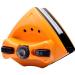 Double-Sided Magnetic Glass Wiper Cleaner Magnetic Window Cleaner Wiper Glass Washing Cleaning Tool for Double Glazed Windows Red Colour:Yellow
