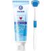 Baok Tongue Cleaning Gel Set - Natural Organic Cleaner with Brush for Men Women & Children - Ergonomic Long Handle Safe Oral Hygiene - Buy Online on GoSupps.com