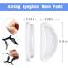 Anti-Slip Air Bag Nosepads - 24 Pairs - 3.5mm Thickness for Full Frame Eyeglasses & Sunglasses - Buy Online on GoSupps.com