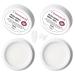 COMODOR Solid Sculpture Gel Nail Extension Non-Sticky Hand Nail Carving Gel Non-Stick-Hand Builder Gel Art Modeling Gel 2 Pcs*15ml Solid Builder Gel (2 White)