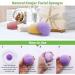 Konjac Face Sponges with Activated Charcoal | Cleansing and Exfoliating | Natural Skincare for Oily, Dry, Sensitive Skin - Buy Online on GoSupps.com