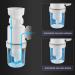 Universal Sink Drain Pipe Kit - Ceiling Duster & Siphon Bottle for Bathroom Sinks | Effective Cleaning Solution - Buy Online on GoSupps.com