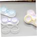 Travel Contact Lens Organizer Set - 45 STK Colored Lens Containers Soaking Mini Holders & Storage for Easy Travel - Buy Online on GoSupps.com