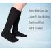COIYUFUX Extra Wide Bariatric Diabetic Socks - 2 Pairs Black | Ideal for Lymphedema, Swollen Edema, Cast Leg, Calf - Buy Online on GoSupps.com