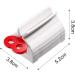 Quesuc 3 Pieces Rolling Tube Toothpaste Squeezer Toothpaste Seat Holder Stand Rotate Toothpaste Dispenser for Bathroom (Mix Color) - Buy Online on GoSupps.com