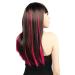 Frcolor Hair Extension Clips - 10pcs Rose Red Fashion Colored Wig Clips for Hairpieces Decor | International Shipping - Buy Online on GoSupps.com