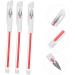 Mikinona 3pcs Lip Highlighter Microblading Pen Eyebrow Pen Marking Pen Stand Permanent for Holder Plastic Red 15x1cm Red - Buy Online on GoSupps.com