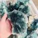 Natural Crystal Rough Home Natural Rough Quartz Stone Specimen Raw Crystal Green Fluorite Cluster Ornaments (Color : 300-500g) - Buy Online on GoSupps.com