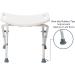 Drive Medical Handicap Bathroom Bench  White (12486 ) - Buy Online on GoSupps.com