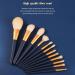 12-Piece Makeup Brush Set with Blush Concealer Eyeliner & Makeup Bag - International Shipping Available - Buy Online on GoSupps.com