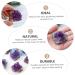 Cabilock 4pcs Amethyst Cluster Rock Purple Rough Gemstones Natural Crystal Decoration Amethyst Cave Agate - Buy Online on GoSupps.com