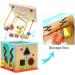 Top Bright 5-in-1 Wooden Toy for Toddlers - Educational Labyrinth Pearl Sorter Gift for 1 Year Old Boys & Girls - Buy Online on GoSupps.com