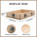 Bird Parrot Wooden Feeding Cups Natural Wooden Parrot Bird Perch Stand Birds Food Dish Bird Cage Food Standing Feeding Perch Bowl Toy for Small Animal Parrot Rat Parakeet Budgies Love Birds 7.87 5.9 Inches - Buy Online on GoSupps.com