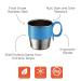 Innobaby Din Din Smart Stainless Steel Cup 9 oz with Handle | BPA-Free | Blue | Kids Toddlers Babies - Buy Online on GoSupps.com