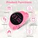 Flintronic Pedometer Clock - Digital Fitness Watch for Kids | No Bluetooth Pink Running Tracker - Buy Online on GoSupps.com
