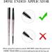 Music Flower Waterproof Double-Ended Eyebrow Pencil - Long-Lasting & Smudge-proof Eye Makeup in Black - Buy Online on GoSupps.com
