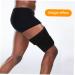 Thigh Leggings Knee Brace | Adjustable Thigh Wrap for Fitness Basketball & Groin Support - Buy Online on GoSupps.com
