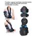Buy Hinged Elbow Brace - Adjustable Stainless Steel Arm Support for Injury Recovery (Blue) | Breathable & Comfortable - One Size Fits All - Buy Online on GoSupps.com